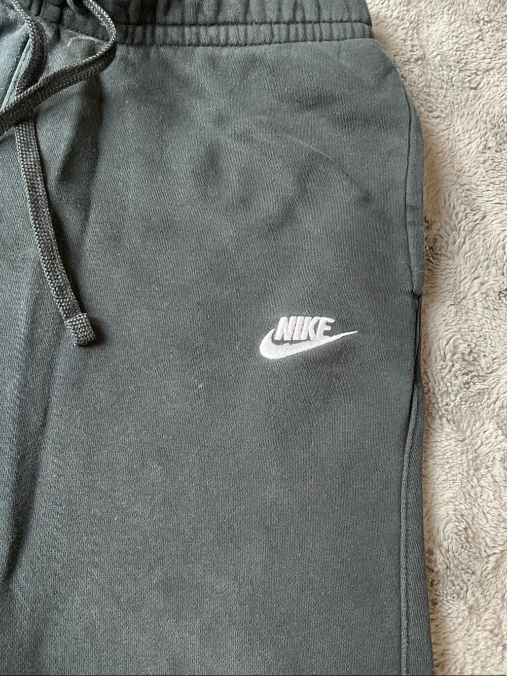 Nike Jogger Pants with White Swoosh